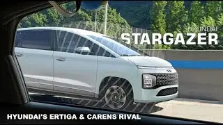 Замечено: 7-местный минивэн Hyundai Stargazer 2022 года | Представлен дизайн конкурента Ertiga и Carens