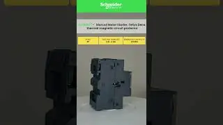 Schneider GV2ME07 Manual Motor Starter | Electrihub |#schneiderelectric |  #mpcb | #controlpanels