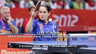 2013 European Table Tennis Para Championships - Day 7
