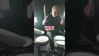 Experiment w the @ThomannMusic  Millenium MPS kit + @toontrack  SD3 kits #edrums #drummer #drums