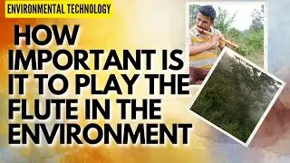 Important to play the Flute in Environment, Nature|| ENVNMENTAL TECHNOLOGY||