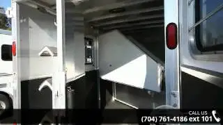 2001 KIEFER BUILT 3-Horse Slant Load  - Trailers of the E...