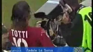 Totti Celebration