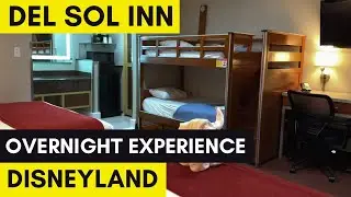 Del Sol Inn  Anaheim Overnight Experience | Disneyland
