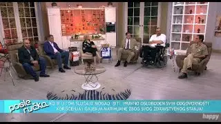 POSLE RUCKA - Kontroverzna emsiija - Legalizacija i upotreba kanabisa - (TV Happy 25.05.2021)
