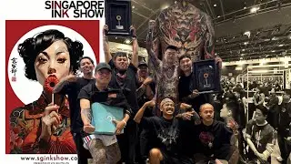 Сингапурское тату-шоу: Борьба команды Lumina Tattoo в Сингапуре!