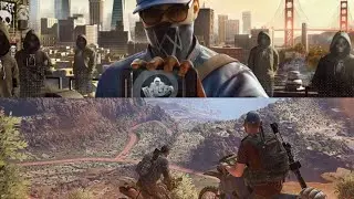 Watch dogs 2 vs. Ghost recon wildlands gameplay comparation