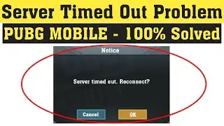 FIX - PUBG Server Time Error | Match Server Timed out Please restart the Game