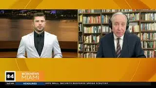 Джонатан Тобин в программе CBS News Miami в годовщину Дня памяти жертв Холокоста, 27 января 2026 ...