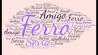 El origen de los apellidos Ferro, Amigo, Serra y Tavares