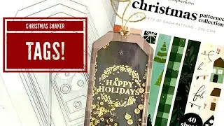 Christmas Shaker Gift Tags