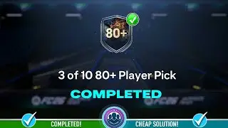 3 of 10 80+ Player Pick SBC Pick Opened - Cheap Solution & SBC Tips - FC 26