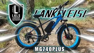 LA MEJOR QUE HE PROBADO LANKELEISI MG740PLUS 🚲🔋