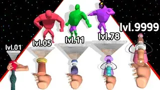 (2024) Run & Shoot Weapon Master Level_Up Weapons Max Level 3D Gameplay
