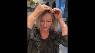 How to wear hair topper
