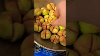 Bharwa tinda recipe  - stuffed tinda recipe #instantrecipe #shorts #viral 🥰