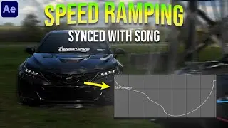 Speed ​​Ramp, синхронизированный с песней в After Effects