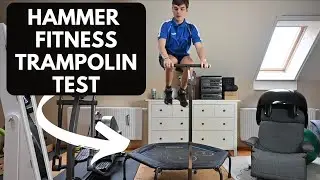 Hammer Fitness-Trampolin Cross Jump Test