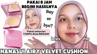 HANASUI PUNYA CUSHION BARU - HANASUI NEXT LEVEL AIRY VELVET CUSHION