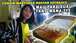 COBAIN MARTABAK MANIS BUATAN FATHBAYY, SUSUNYA BANYAK !!!