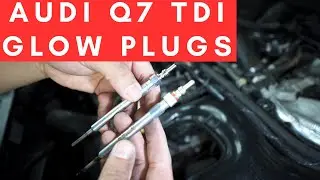 Установка свечей накаливания Audi Q7 TDI 2013 - 2015
