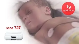 seca 727 - wireless baby scale with fine 1 g graduation - seca1840