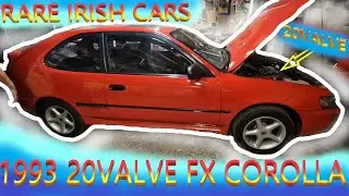 RARE IRISH CARS | 20 VALVE FX COROLLA | JOHN'S BUILD #IRISHCARS #RARECARS #FXCOROLLA #TOYOTA