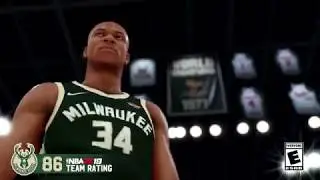 NBA 2K19 - Bucks Team Rating