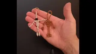 Paracord Person keyring