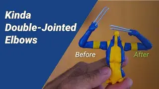Marvel Legends mod Improving female articulation