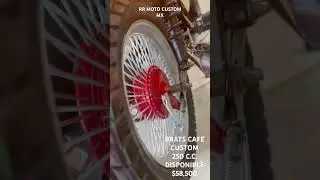 BRATS CAFE 250c.c. Disponible una unidad o sobre pedido. Base de una sptfire 250. ENV&Iacute;O A TODO MX.