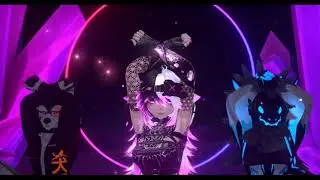 DANCE MMD IN VRCHAT TOO SONG 민니(MINNIE) - 'Cherry Sky'