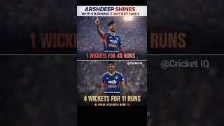 From 1/40 to 5 Wickets 😳 Arshdeep Turned the Match