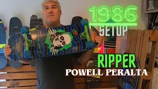 SKATE #1 - POWELL PERALTA RIPPER MODEL 1986