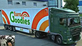 Frozen Hake Transport | Lille (F) to Paris | @ Euro Truck Simulator 2 | PC Gaming
