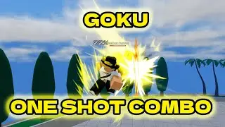 Goku 1 shot combos! (Ki battlegrounds)