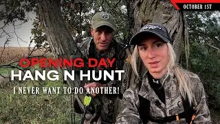 Открытие мероприятия Hang and Hunt &mdash; Должен быть лучший способ | Охота с луком на белохвостых оле...