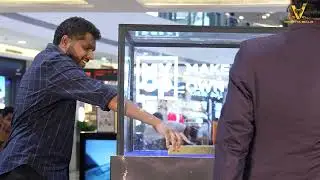 silver & gold bar  challenge at AMB Mall Hyd I Viindhya Group I Viindhya Bullion I Viindhya Studios