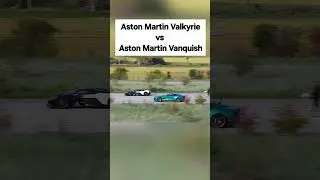 Aston Martin Valkyrie vs Vanquish &ndash; Hypercar vs Supercar! 🚀🏁