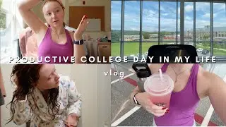 VLOG | productive *college* day in my life at Sacred Heart University