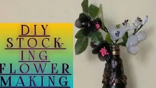 Diy Stocking Flower making
