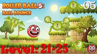 Lvl 21-25 Roller Ball 5: Ball Bounce || 5 || Gameplay Walkthrough