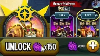👿Monster Legends : Warmaster Gortak Dungeon FLOOR 6 Review Node Heroic Orbs all cost & Monster Cell