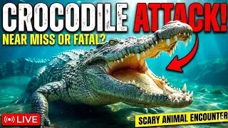 Caught on Camera: A Crocodile&rsquo;s Underwater Charge