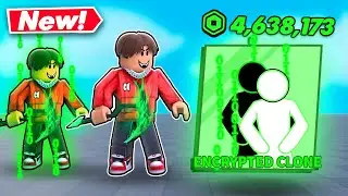 Spending $4,638,173 On The NEW ENCRYPTED CLONE Ability.. (Roblox Blade Ball)