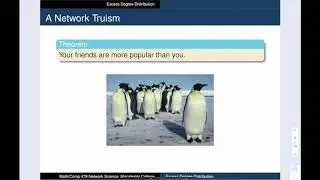 NetSci 12-1 Excess Degree