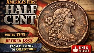 America&rsquo;s First Retired Coin: The Fascinating History of the Half Cent,