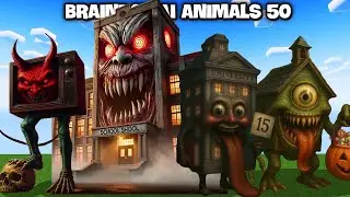 BRAINROT AI ANIMALS Minecraft 50