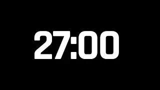 27 Minutes Timer