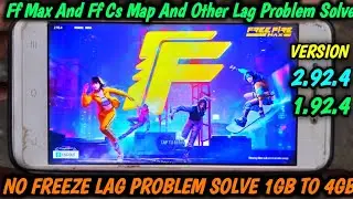 Fix Lag Free Fire 1.92.4 Update | Ff Max 2.92.4 Update | Ob 35 Update Lag Fix | Cs Map Lag Fix